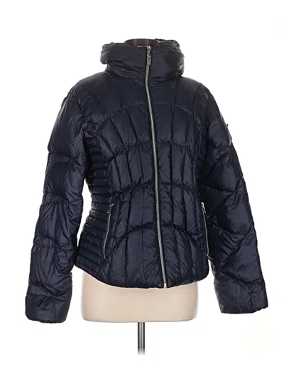 Pre-owned Guess Snow Jacket In Blue