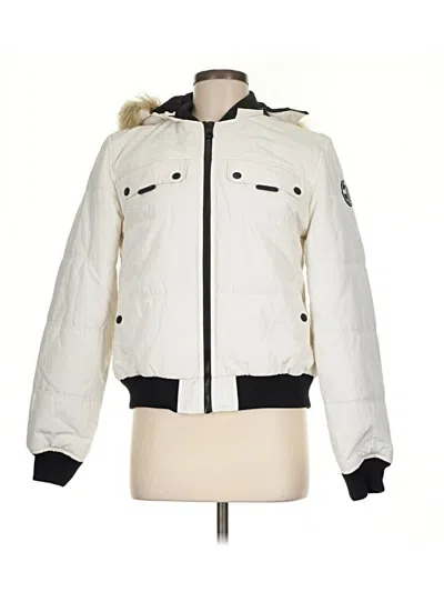 Guess Snow Jacket In Purple