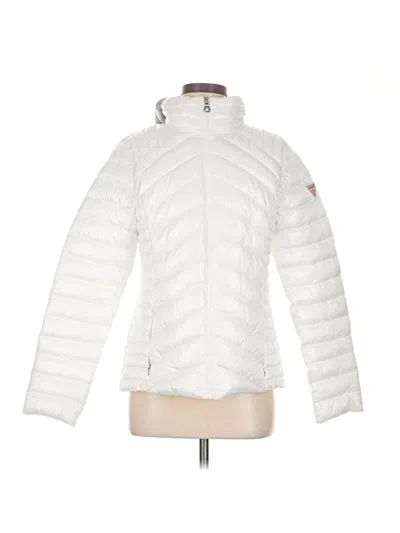 Pre-owned Guess Snow Jacket In White
