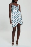 Guess Solona Faux Wrap Minidress