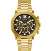 Guess Gold Stainless Steel Watch In Gold