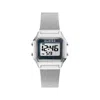Guess Gray Stainless Steel Stainless Steel Watch In Grey