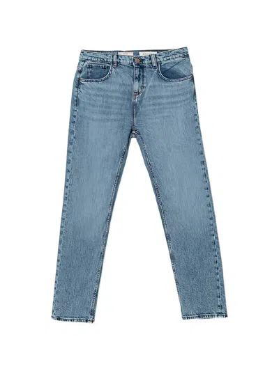 Guess Kids' Straight-leg Jeans In Blue