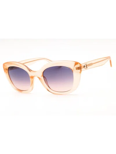 Guess Stylish Cat Eye Sunglasses For Women In Orange