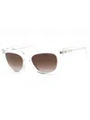 Guess Stylish Rectangular Men's Sunglasses In Transparent