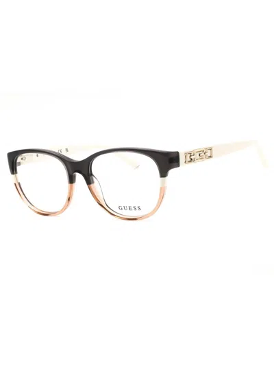 Guess Stylish Round Women's Eyeglasses In Multi
