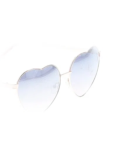Pre-owned Guess Sunglasses In Silver