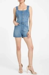Guess Sunni Sleeveless Stretch Denim Romper