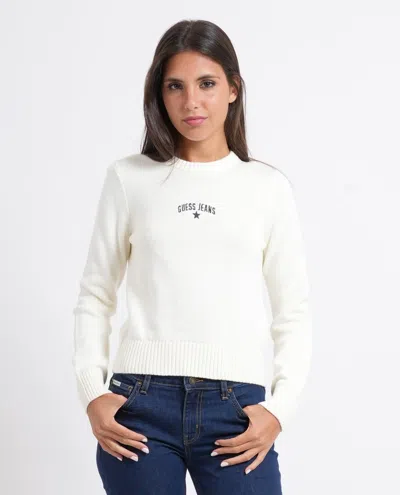 Guess Sweaters In Bianco Neutri