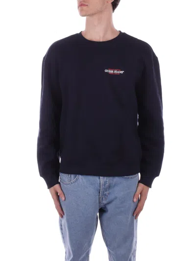 Guess Sweaters Blue In Multi