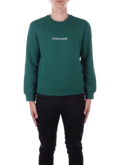 Guess Sweaters Green In Multi