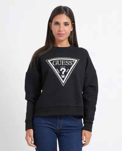 Guess Sweaters In Nero Scuri