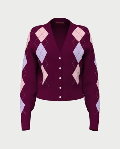 Guess Sweaters In Burgundy