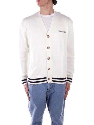 Guess Sweaters White