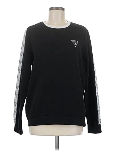 Pre-owned Guess Sweatshirt In Black