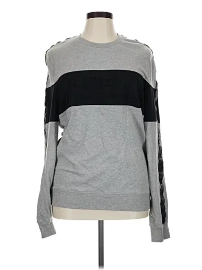 Pre-owned Guess Sweatshirt In Gray
