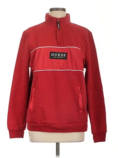 Pre-owned Guess Sweatshirt In Red