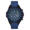 Guess Blue Synthetic Watch In Blue