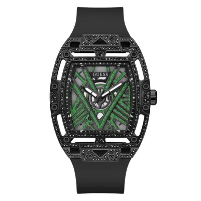 Guess Synthetic Men's Watch In Black