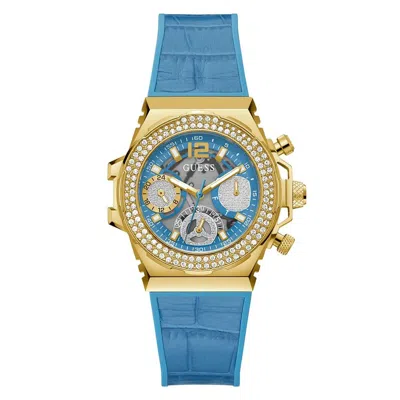 Guess Synthetic Sport Women's Watch In Blue