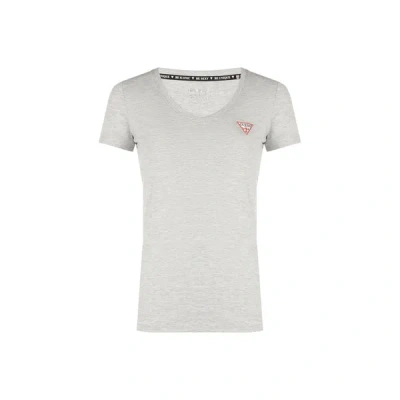 Guess Cotton T-shirt In Grey