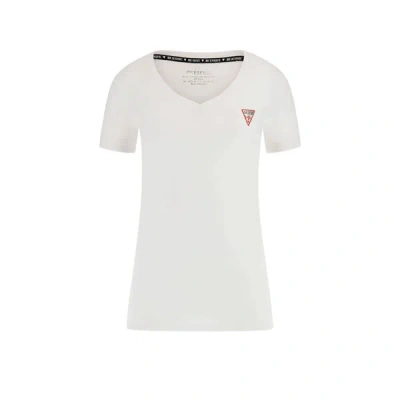 Guess Givenchy Paris 3 Avenue George V T-shirt In Cotton In White