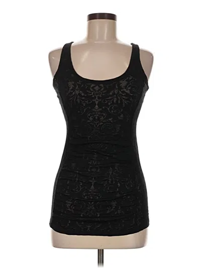 Pre-owned Guess Tank Top Black Strapless Neckline Tops