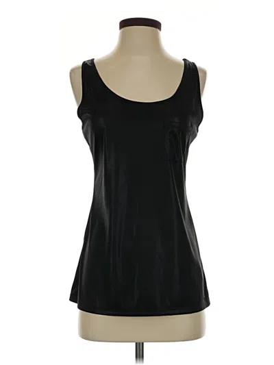Pre-owned Guess Tank Top Black Strapless Neckline Tops