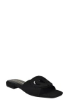 Guess Tarishae Slide Sandal In Black