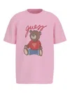 Guess Teddy Bear-print T-shirt In Pink