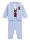 Guess Baby Boys Teddy Bear Tracksuit Set In Blue
