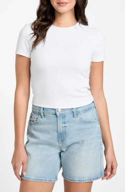 Guess Terra Ribbed Crop T-shirt