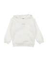 Guess Babies'  Toddler Girl Sweatshirt White Size 4 Cotton, Polyester