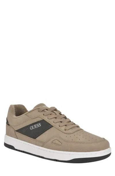Guess Tolyo Sneaker In Taupe/dark Grey