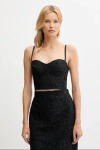 Guess Top And Body Women  W5yh42 Whd00 ♪ In Black