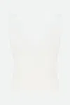 Guess Top Bianco In Beige