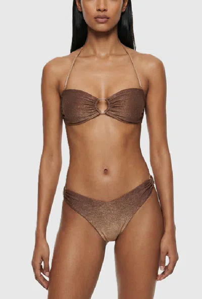 Guess Top Bikini Woman Brown