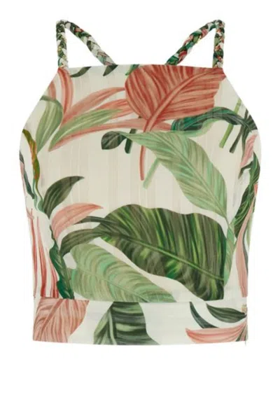 Guess Top Crop Top In Multicolore