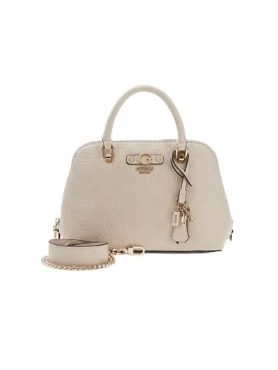 Guess Top Handle Bag In Purple