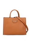 Guess Tote 2 Comp Woman  Hwbg9637220-car Brown In Brown