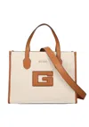 Guess Tote 2 Compartment Woman  Hwg9198220-ntc Multicolor In Multicolor