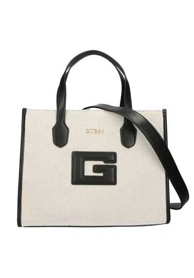 Guess Tote 2 Compartment Woman  Hwwg9198220-ntb Multicolor