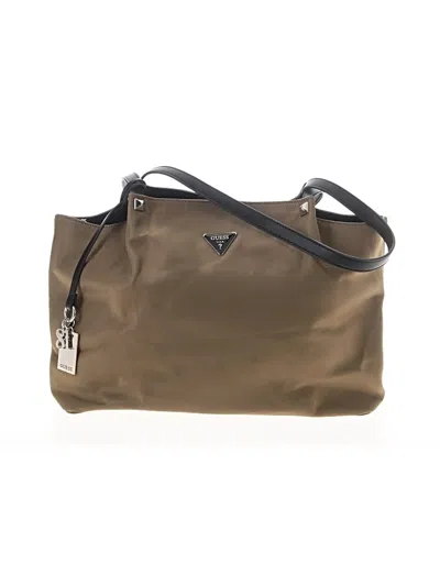 Pre-owned Guess Tote Bag In Brown