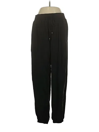 Pre-owned Guess Track Pants In Black