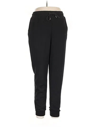 Pre-owned Guess Track Pants In Black