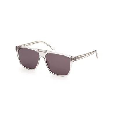 Guess Transparent Injected Sunglasses In Multi