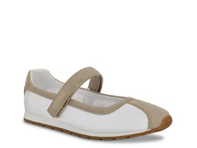 Guess Womens Treece Suede Sporty Mary Jane Flat Sneakers In Multi