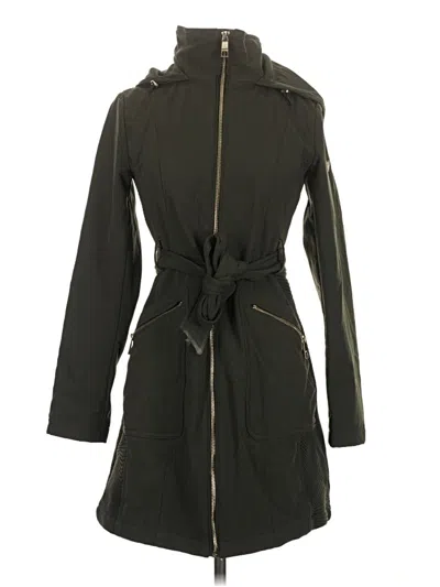 Pre-owned Guess Trenchcoat In Green