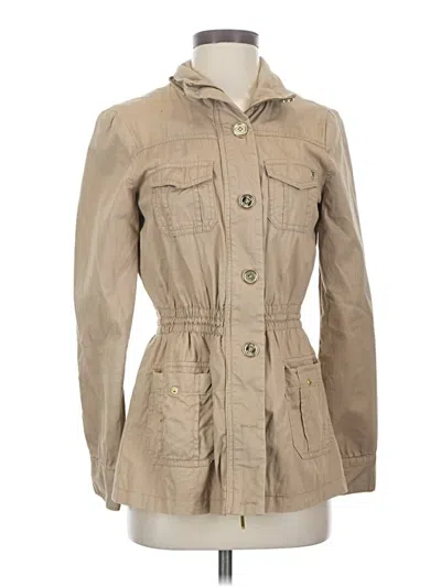 Pre-owned Guess Trenchcoat In Tan