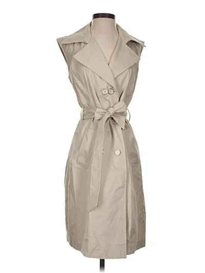 Pre-owned Guess Trenchcoat In Tan